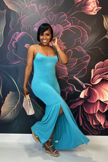 Essence Maxi Dress | Heavenly Blue