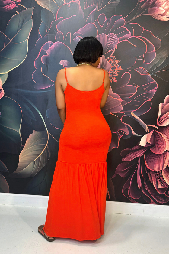 Essence Maxi Dress | Sunkist
