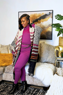  Adorn Luxe Wrap | Pink Multi